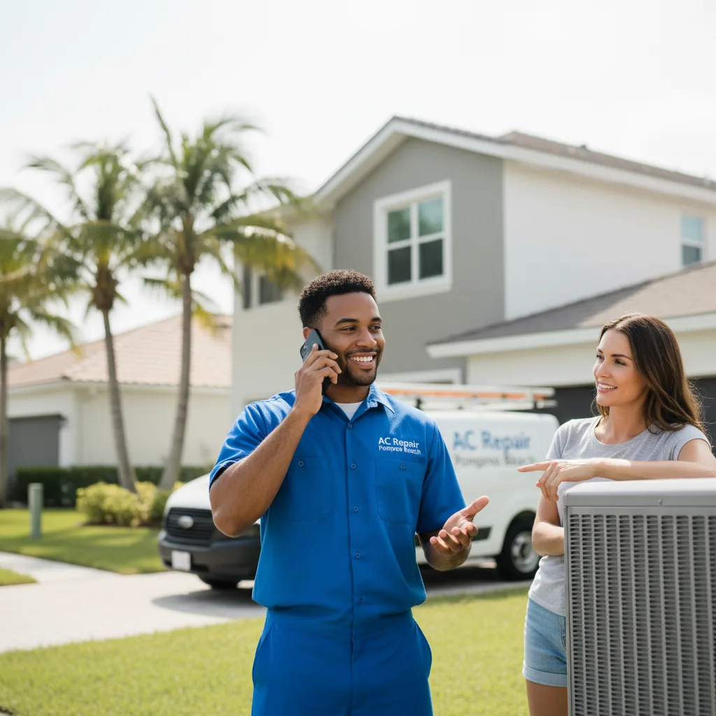 AC Repair Pompano Beach customer support in Anza